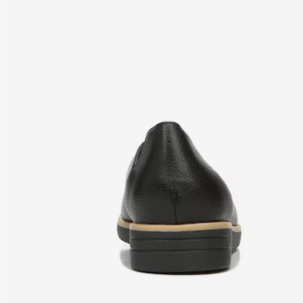 Naturalizer Black Leather Loafers - Picture 3 of 8